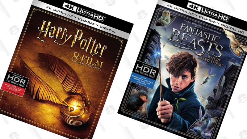 Colección 8 películas de Harry Potter en 4K | $100 | AmazonAnimales fantásticos y dónde encontrarlos en 4K | $10 | WalmartGráfico: Shep McAllister